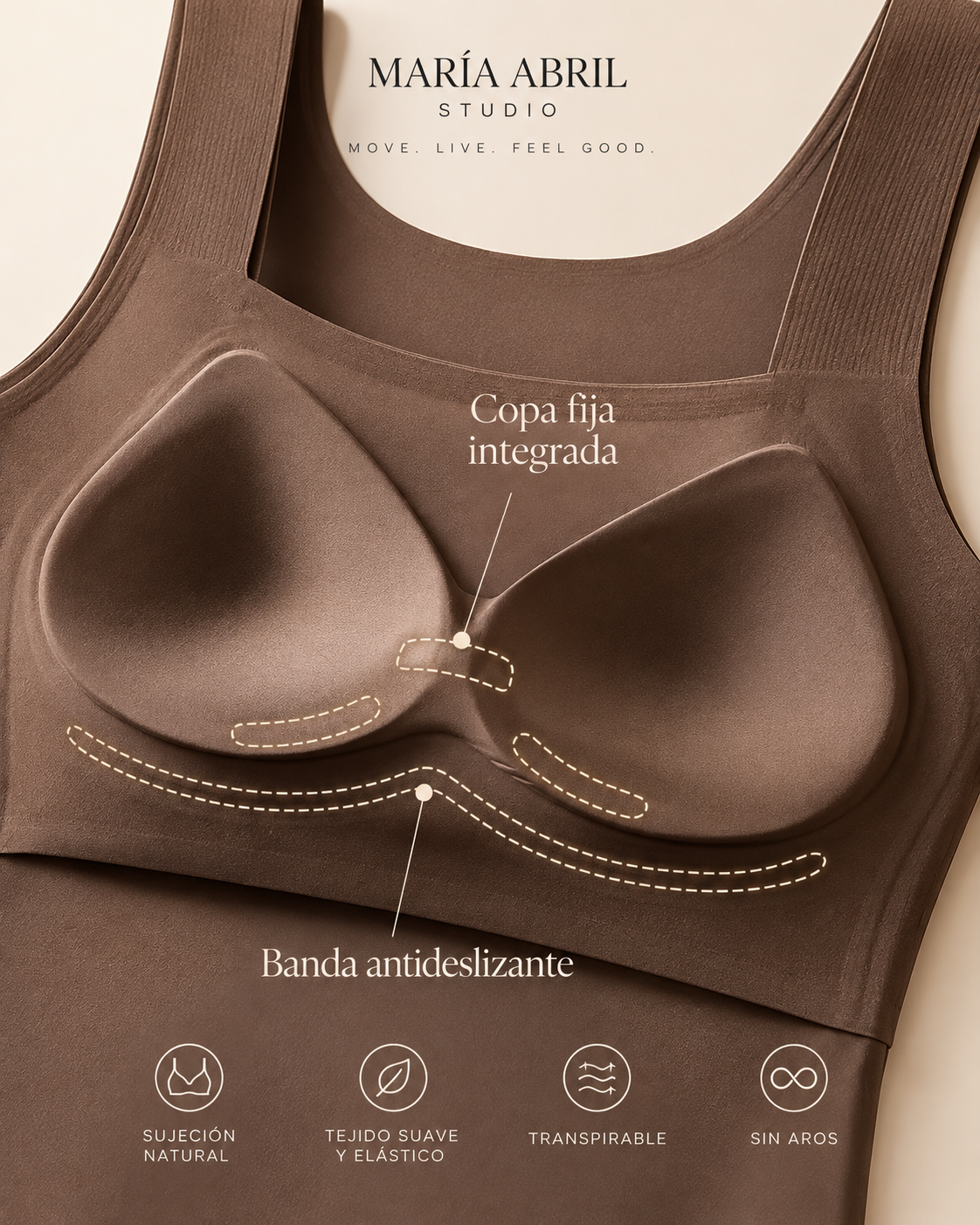 Básicos Camiseta de tirantes Nara