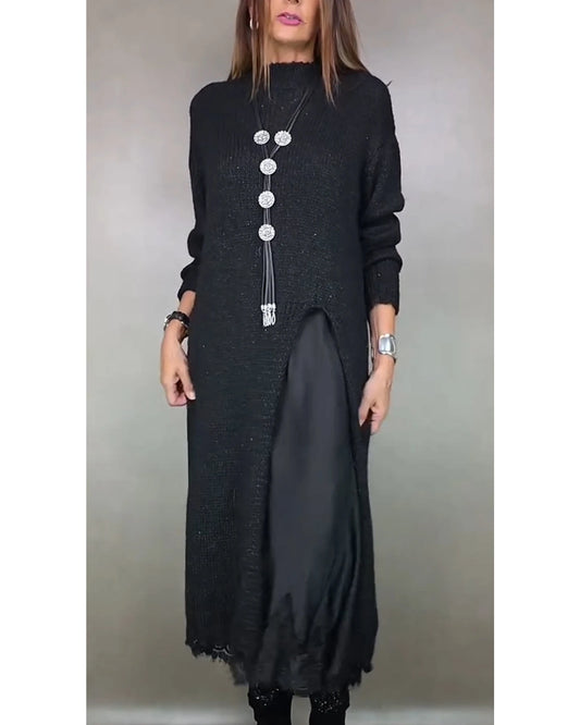 Lifestyle Conjunto de jersey largo y vestido