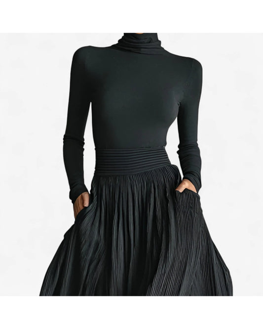Lifestyle Vestido maxi de talle alto