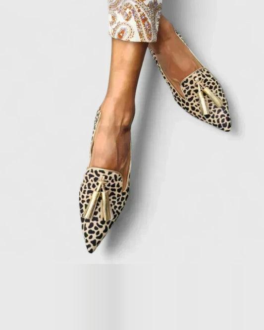 Calzado Mocasín leopardo