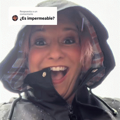 Chaqueta Bruma — ¿Es impermeable? Animación con texto en castellano