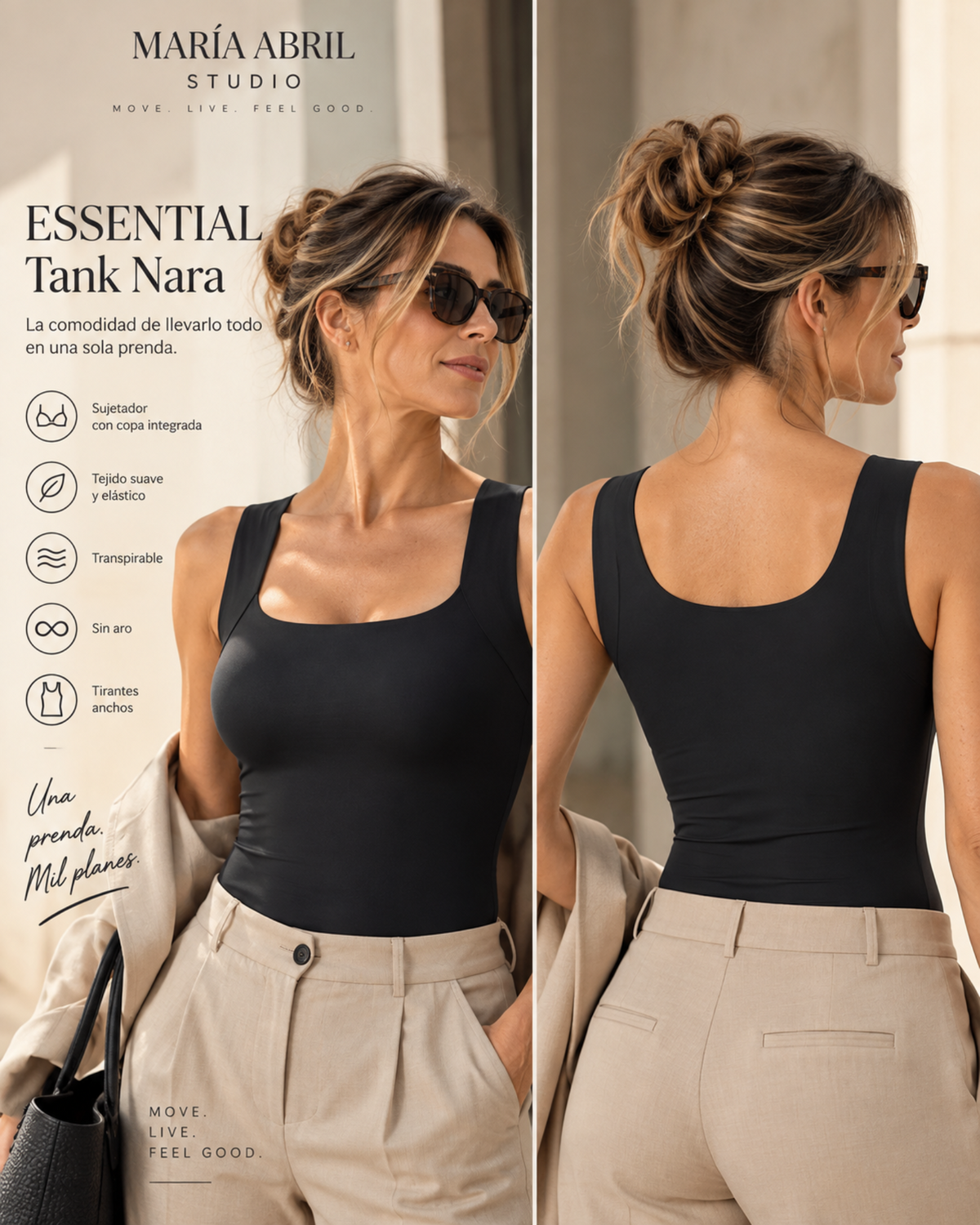 Básicos Camiseta de tirantes Nara