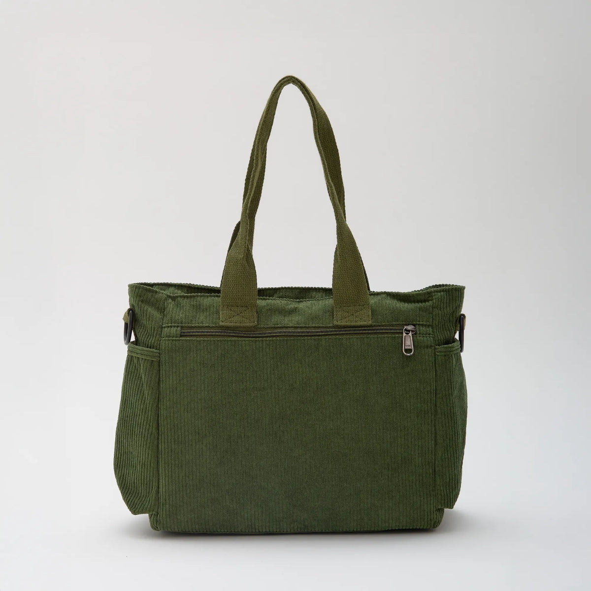 Kanna corduroy crossbody bag with adjustable strap and zippered pockets