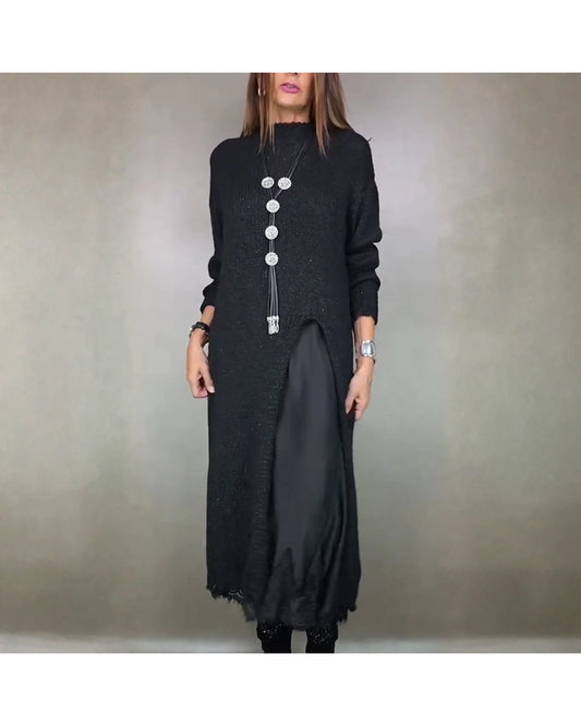 Lifestyle Conjunto de jersey largo y vestido