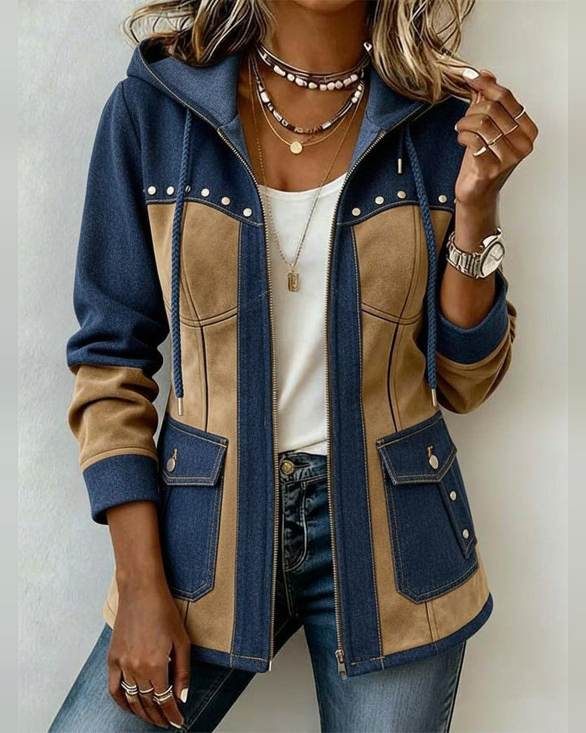 Lifestyle Chaqueta bicolor