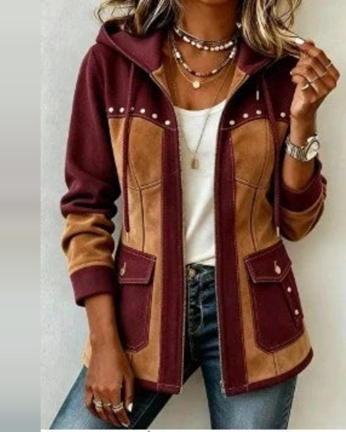 Lifestyle Chaqueta bicolor