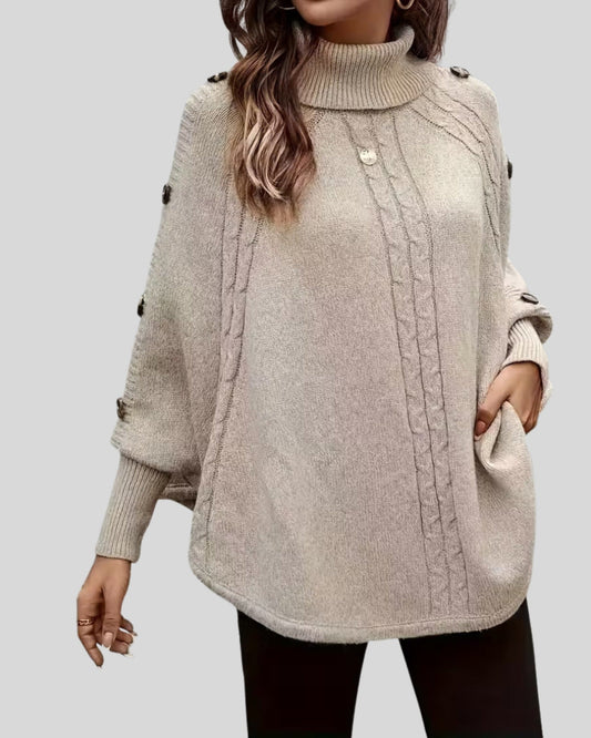 Lifestyle Jersey de ochos con cuello alto