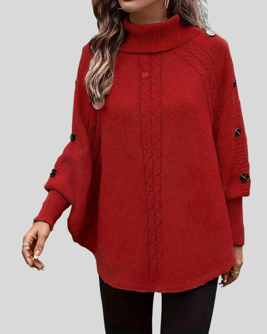 Lifestyle Jersey de ochos con cuello alto