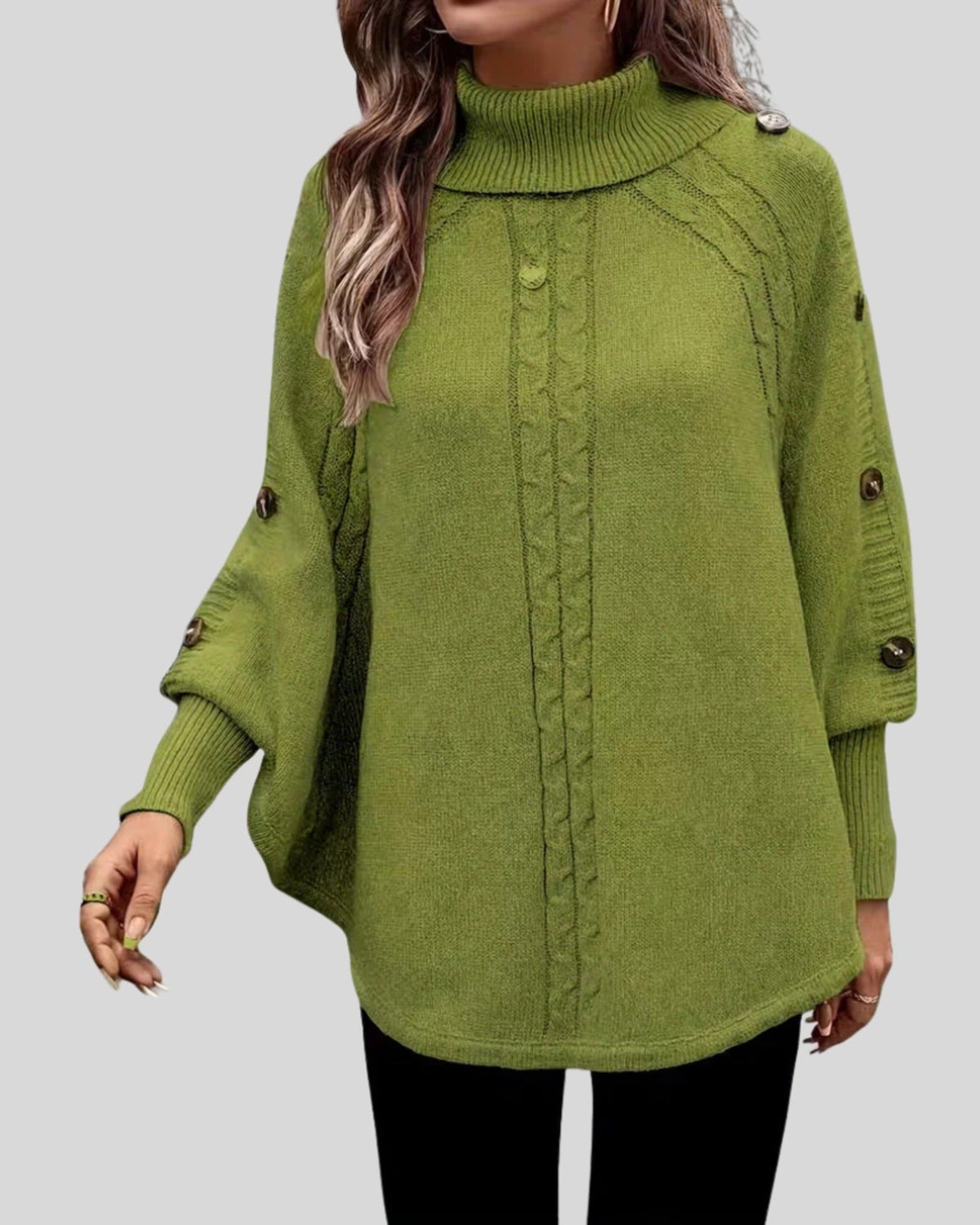 Lifestyle Jersey de ochos con cuello alto