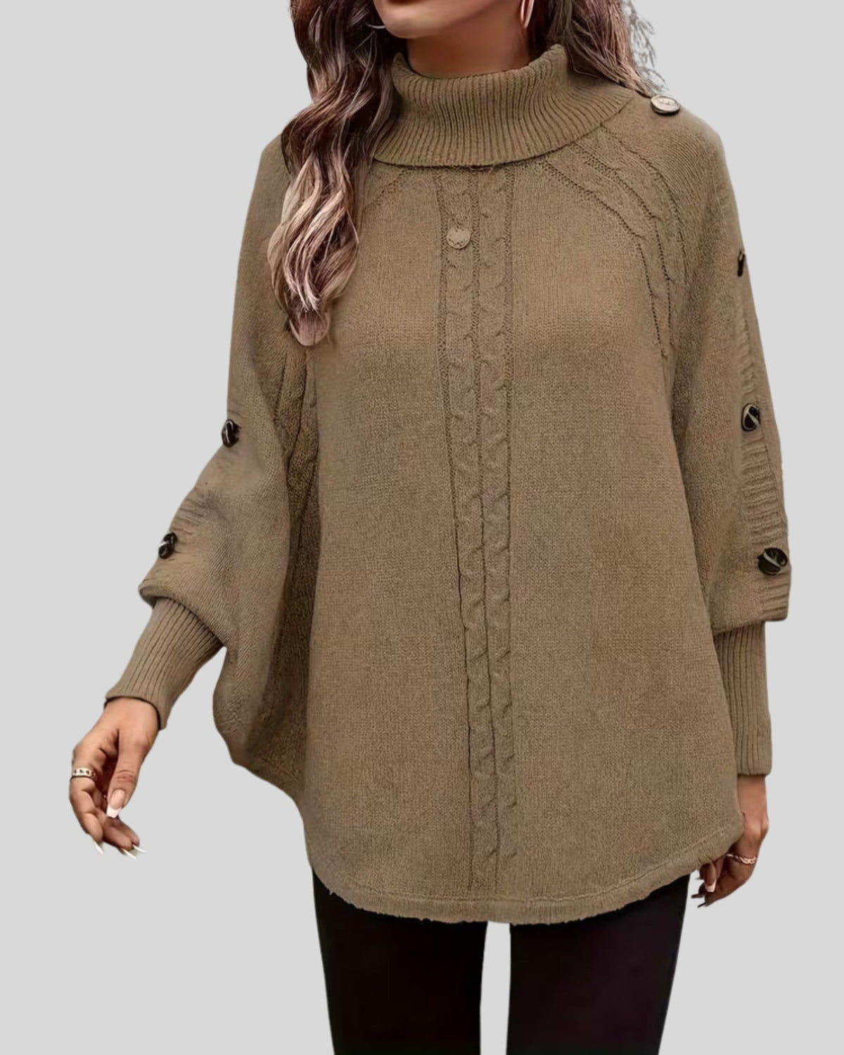 Lifestyle Jersey de ochos con cuello alto