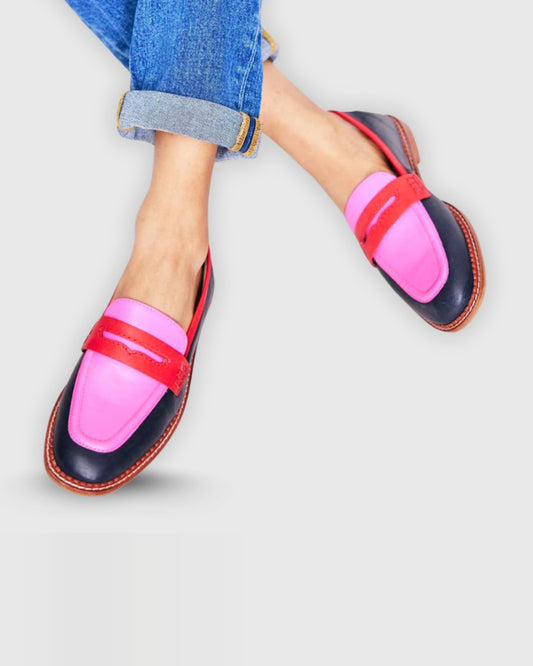 Calzado Mocasín contraste