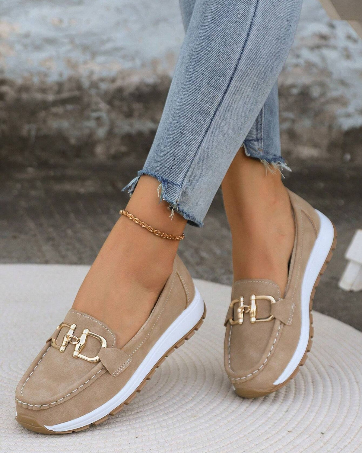 Calzado Mocasín plataforma