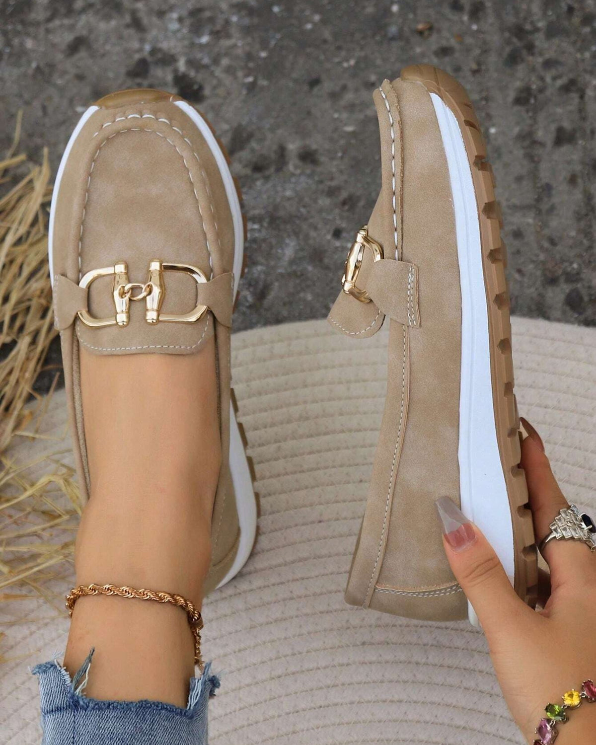 Calzado Mocasín plataforma
