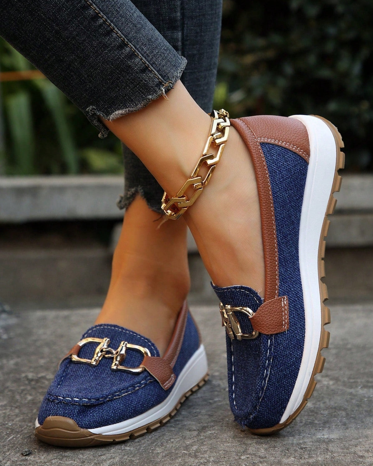 Calzado Mocasín plataforma