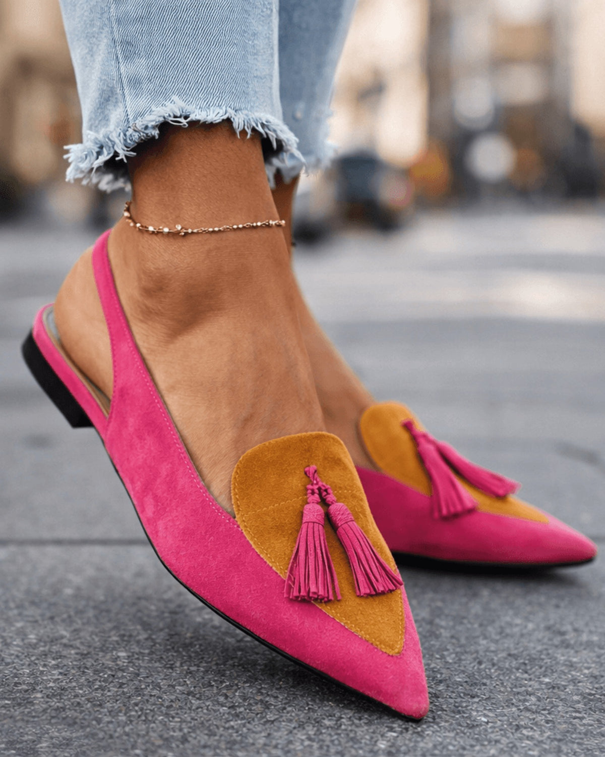 Calzado Sandalia con flecos